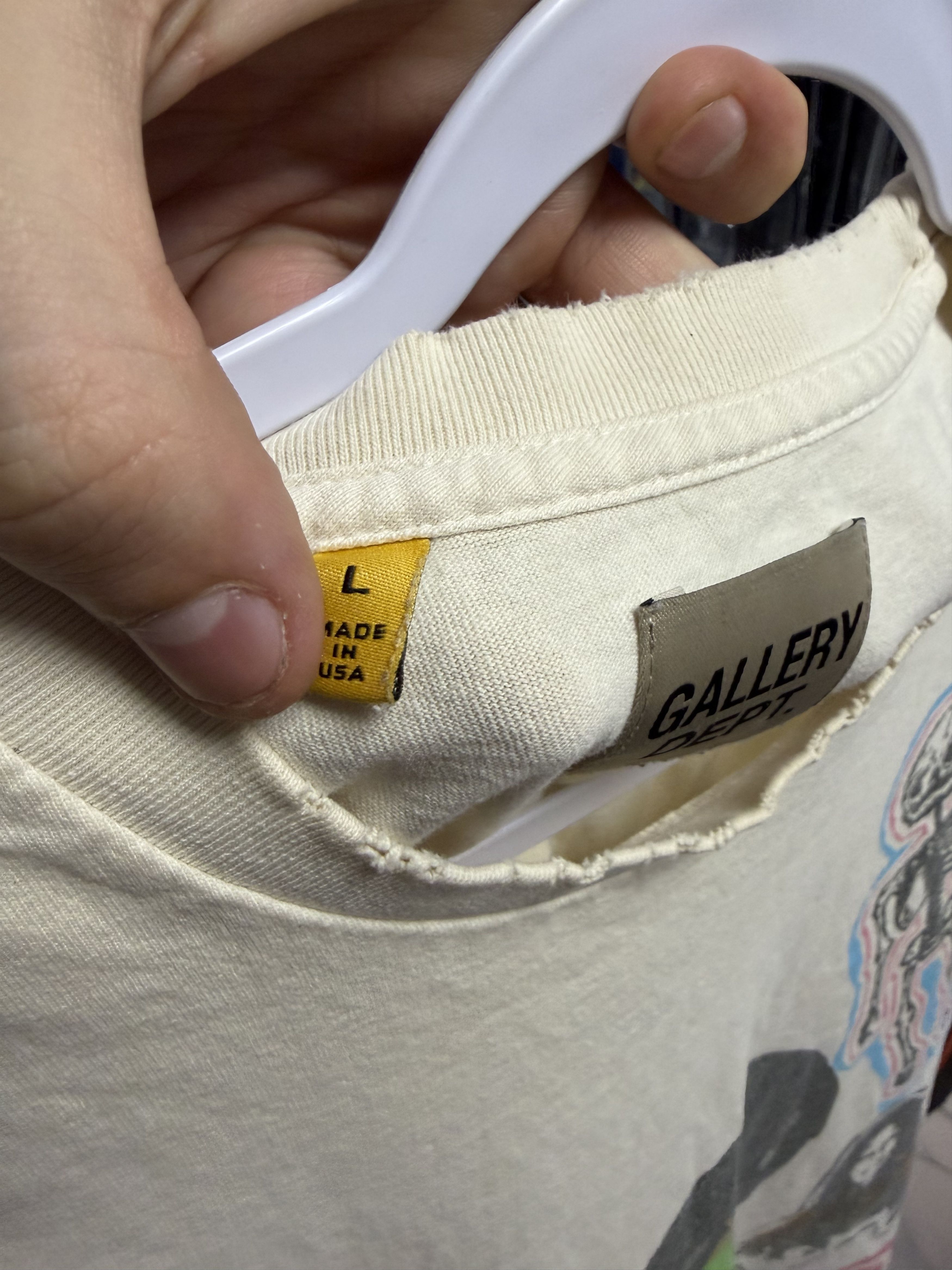 Gallery Dept. Gallery Dept. Multi Logo Tee Size Large Gently Worn Size US L / EU 52-54 / 3 - 4 Thumbnail