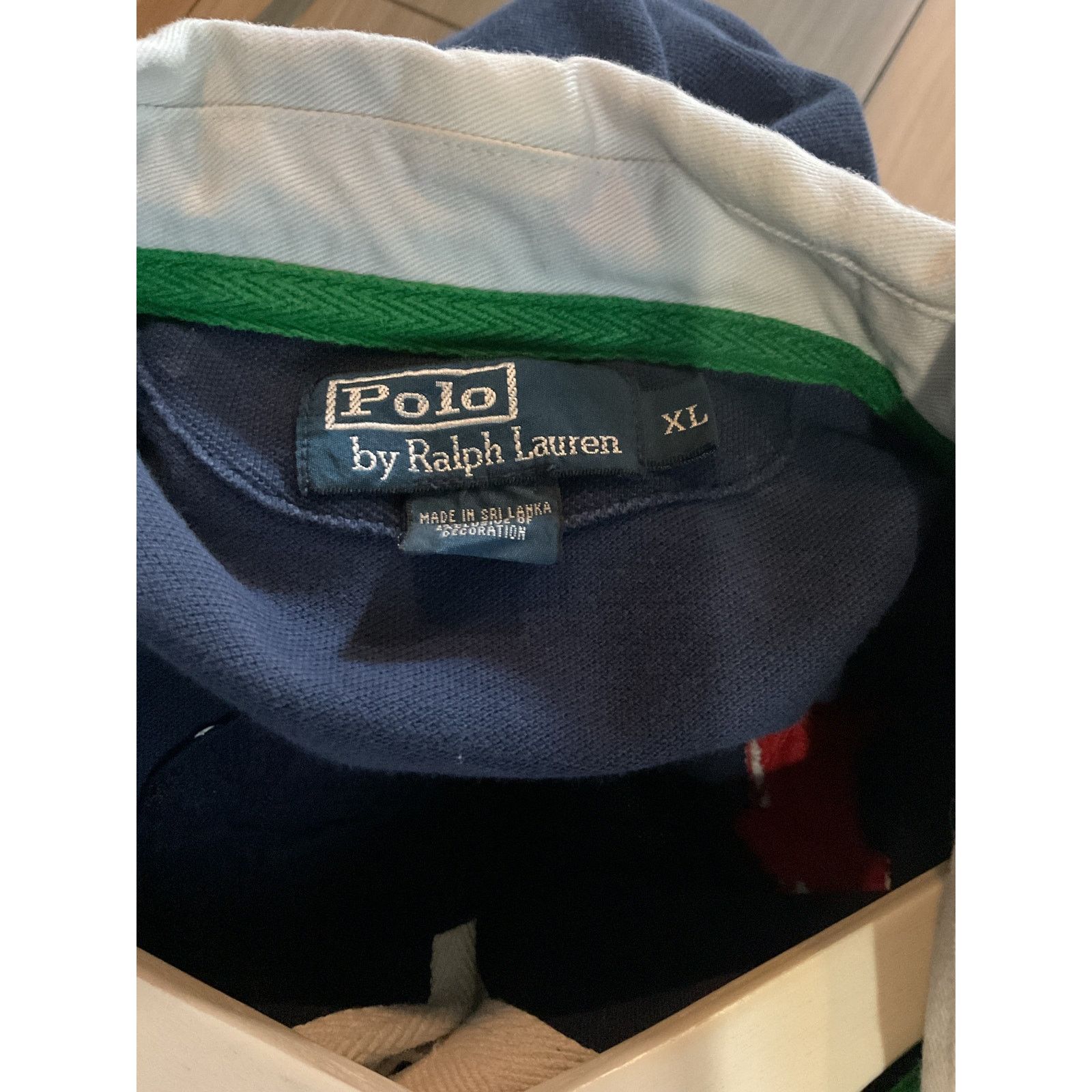Polo Ralph Lauren Vintage Polo Ralph Lauren Rugby Shirt Size US XL / EU 56 / 4 - 3 Thumbnail
