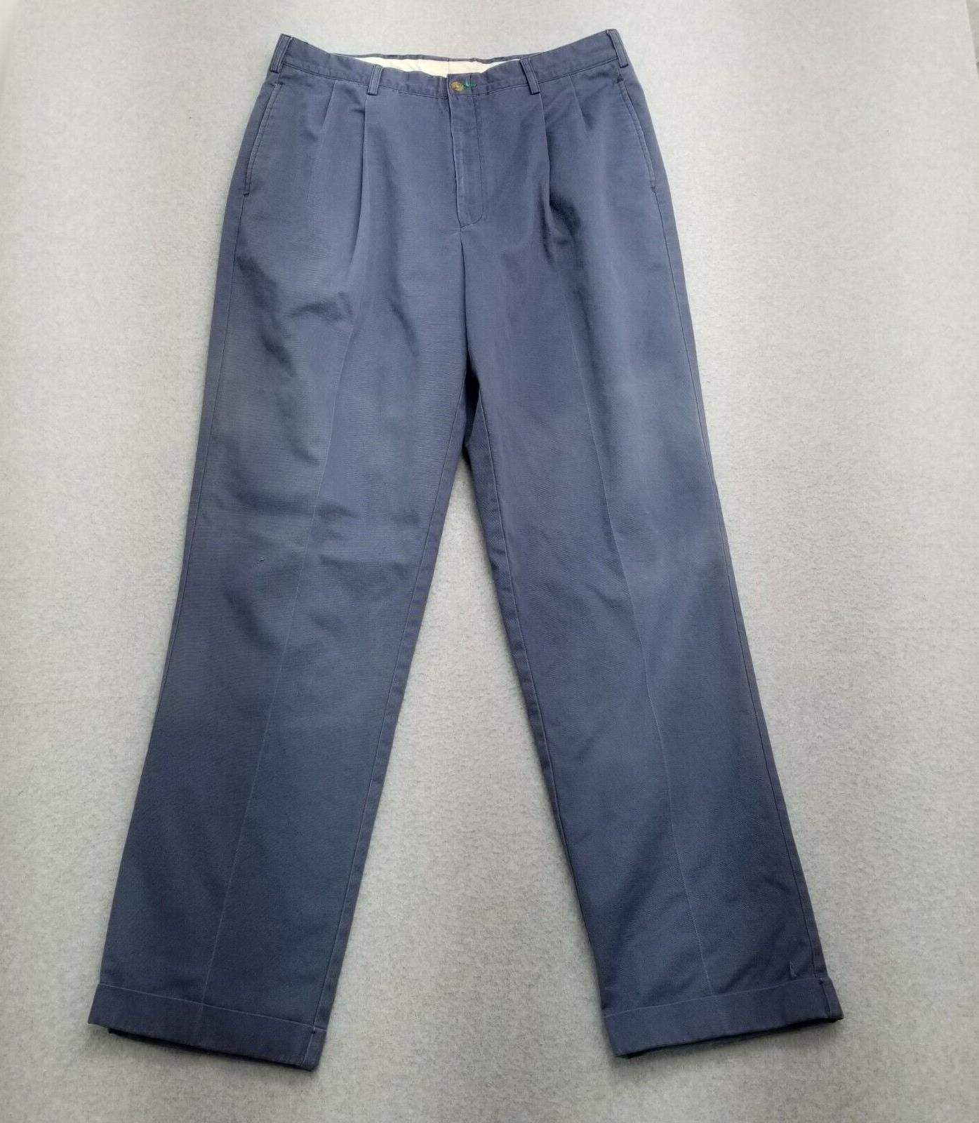 Tommy Hilfiger Tommy Hilfiger Pants Mens 35x34 Pockets Distressed Straight Size US 35 - 1 Thumbnail