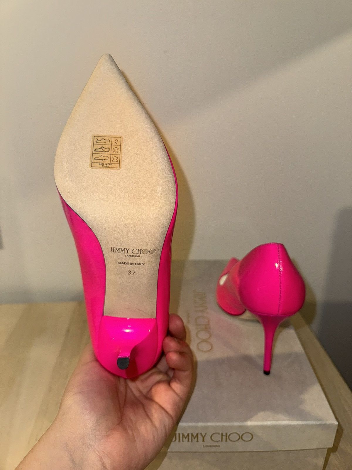 Jimmy Choo Pink Heels Jimmy Choo Size US 6 / IT 36 - 4 Thumbnail