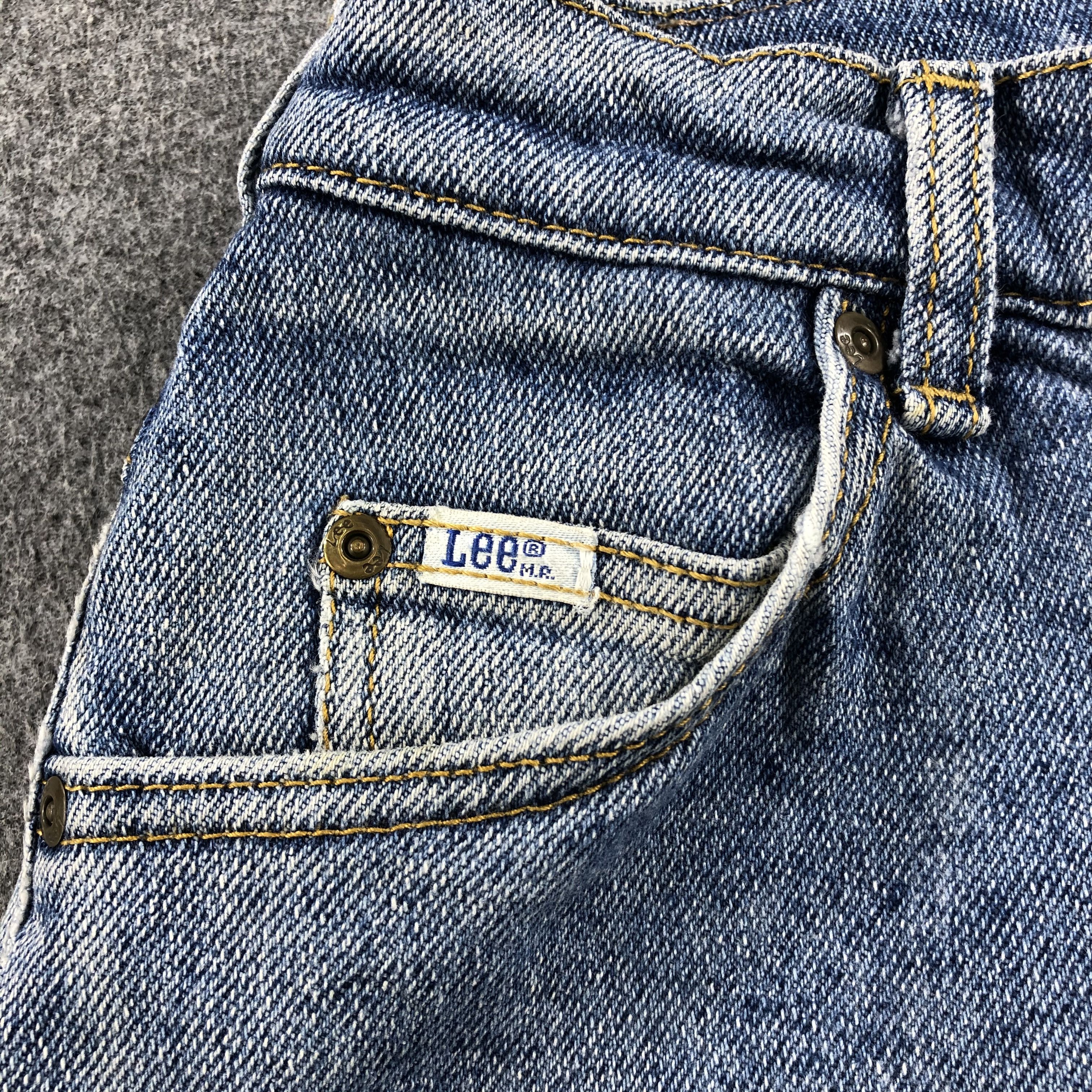 Lee Vintage Blue Wash Lee Jeans-J2236 Size US 30 / EU 46 - 9 Thumbnail