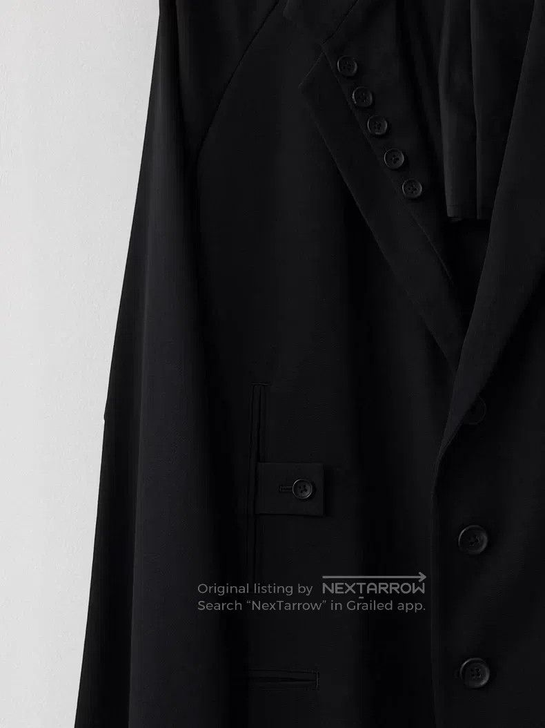 Yohji Yamamoto Yohji Yamamoto 24SS Show Military Modified Suit Jacket Size US L / EU 52-54 / 3 - 3 Thumbnail