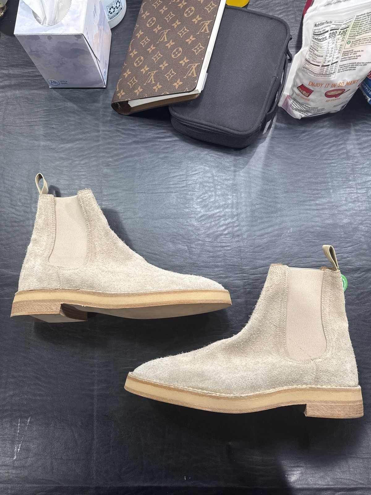 Yeezy Yeezy Season 6 Taupe Chelsea Boot Sz 45 Size US 11.5 / EU 44-45 - 1 Thumbnail