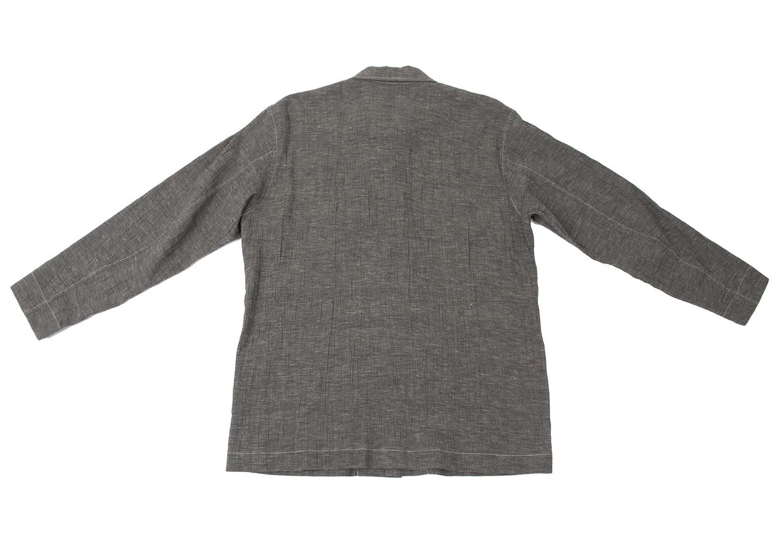 Issey Miyake Gray Stitch Shirt Jacket in Good Condition, Size M Size US M / EU 48-50 / 2 - 12 Thumbnail