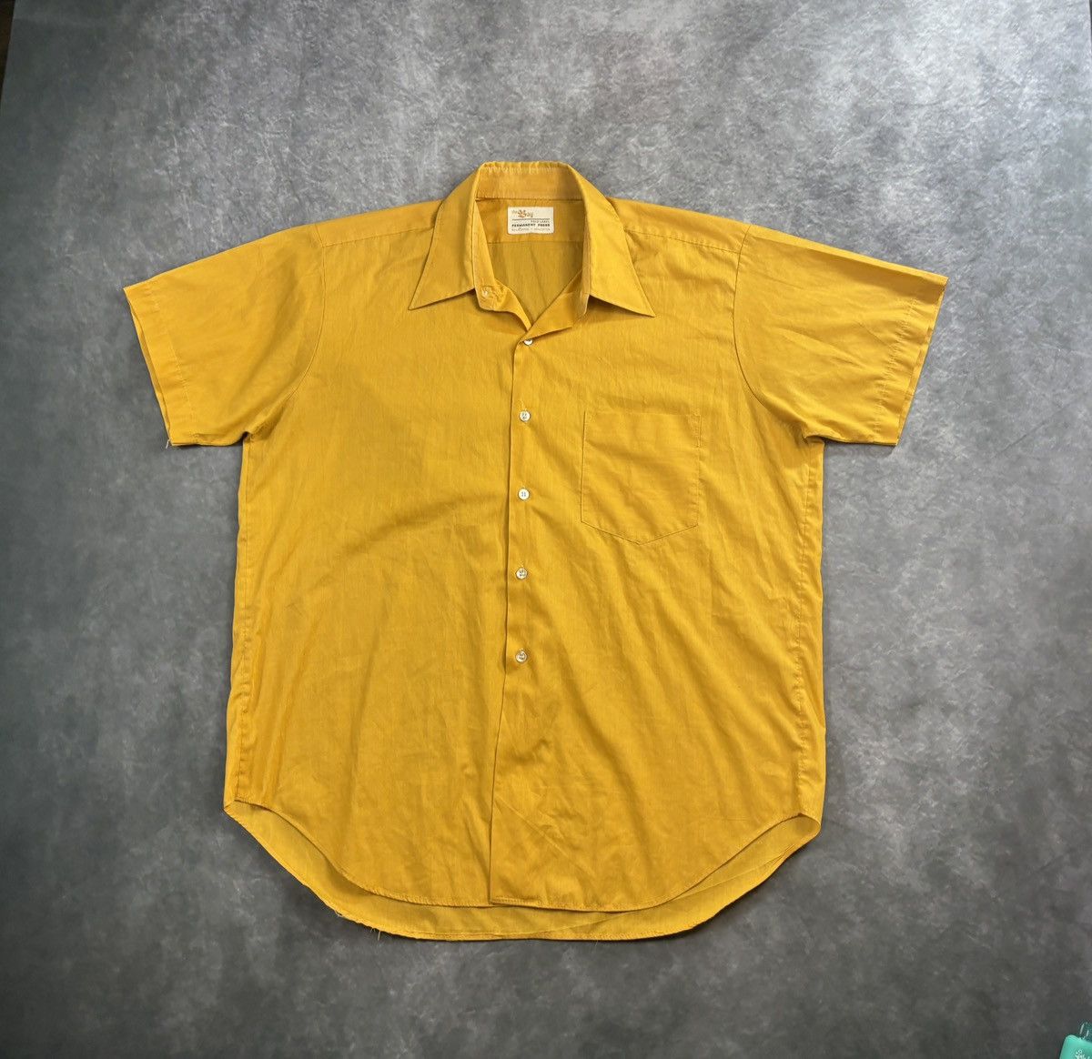 Vintage 1970s Vintage Shortsleeve Shirt Summer Perma Press The Bay M Size US M / EU 48-50 / 2 - 8 Thumbnail