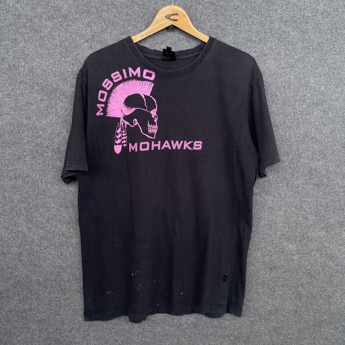 Mossimo Y2K Mossimo Mohawk Skulls Skateboard Skater Tee Size US L / EU 52-54 / 3 - 1 Thumbnail