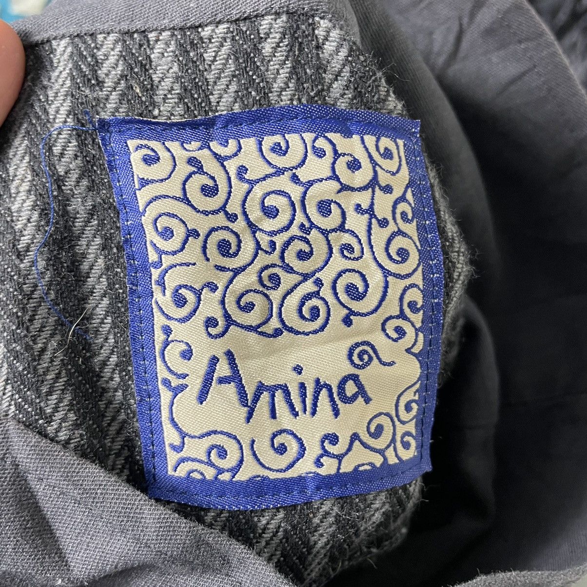 45rpm × Indigo × Japanese Brand 💥AMINA JAPAN PATCHWORK PULLOVER Size US M / EU 48-50 / 2 - 11 Thumbnail