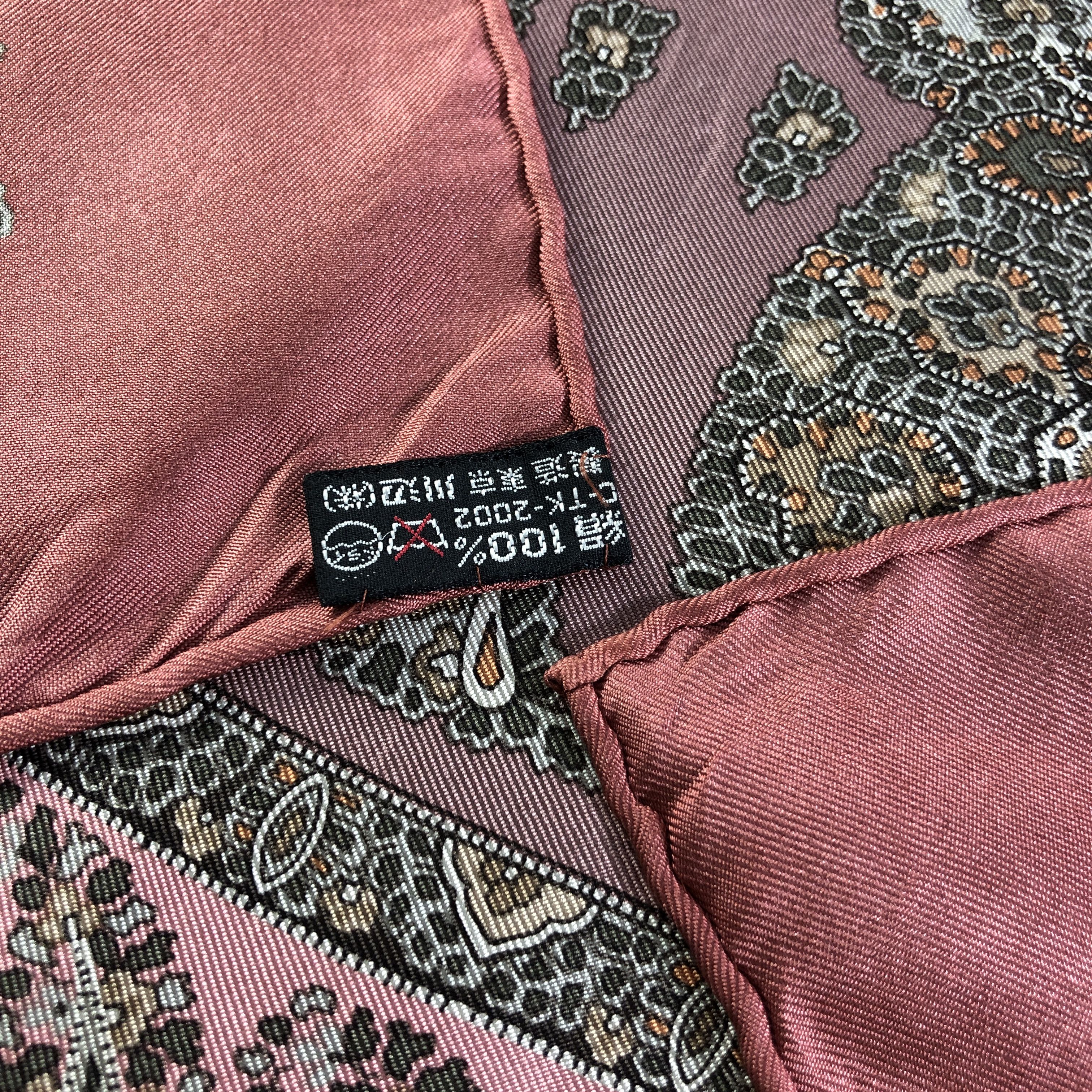 Liberty Liberty Of London Hand Rolled Paisley Silk Scarf M1149 Size ONE SIZE - 5 Thumbnail