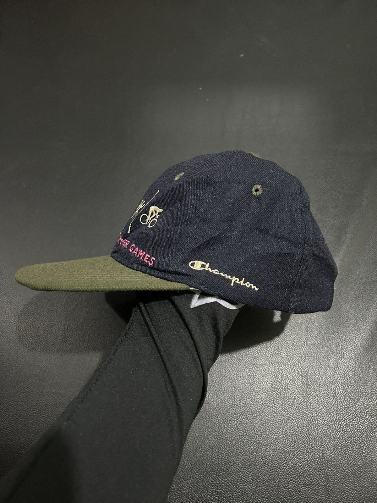 Champion × USA Olympics × Vintage Vintage Champion Atlanta 1996 Olympic Summer Games Hat Size ONE SIZE - 6 Thumbnail