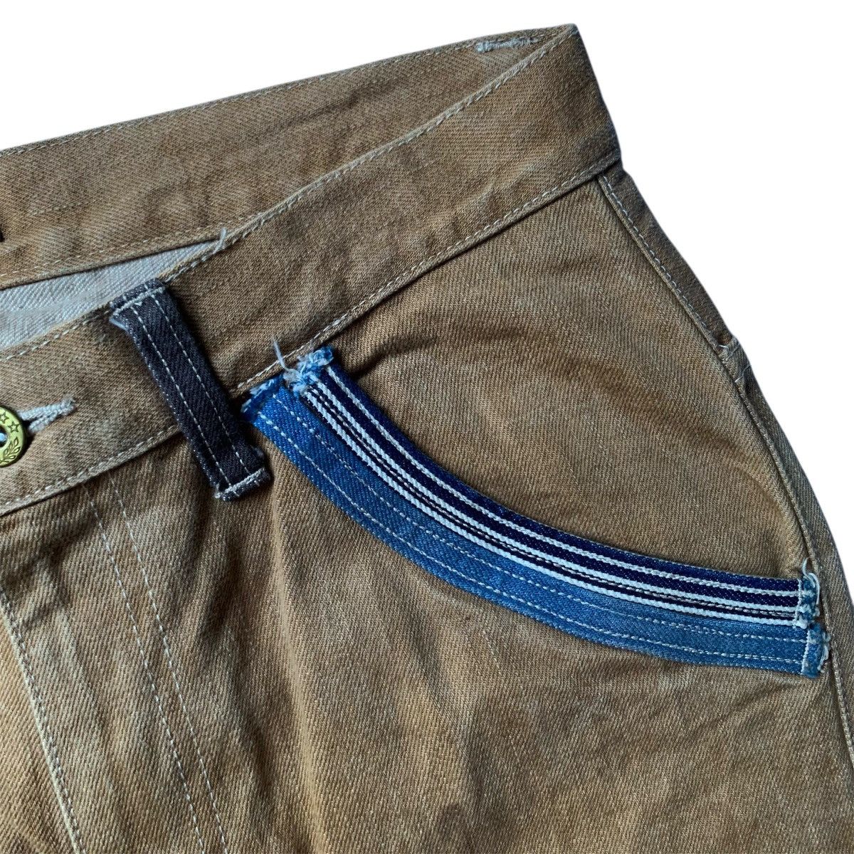 14th Addiction Vintage concave buckle back denim pants Size US 30 / EU 46 - 9 Thumbnail