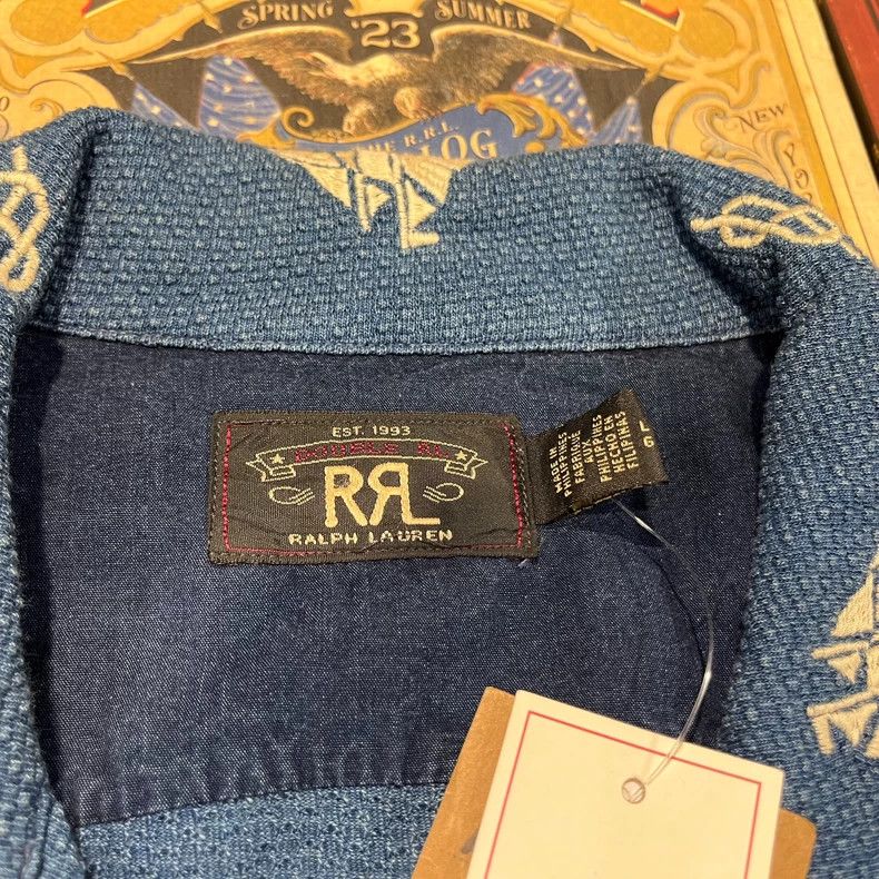 RRL Ralph Lauren RRL Ralph Lauren Hawaiian shirt short sleeved T-shirt Size US L / EU 52-54 / 3 - 3 Thumbnail