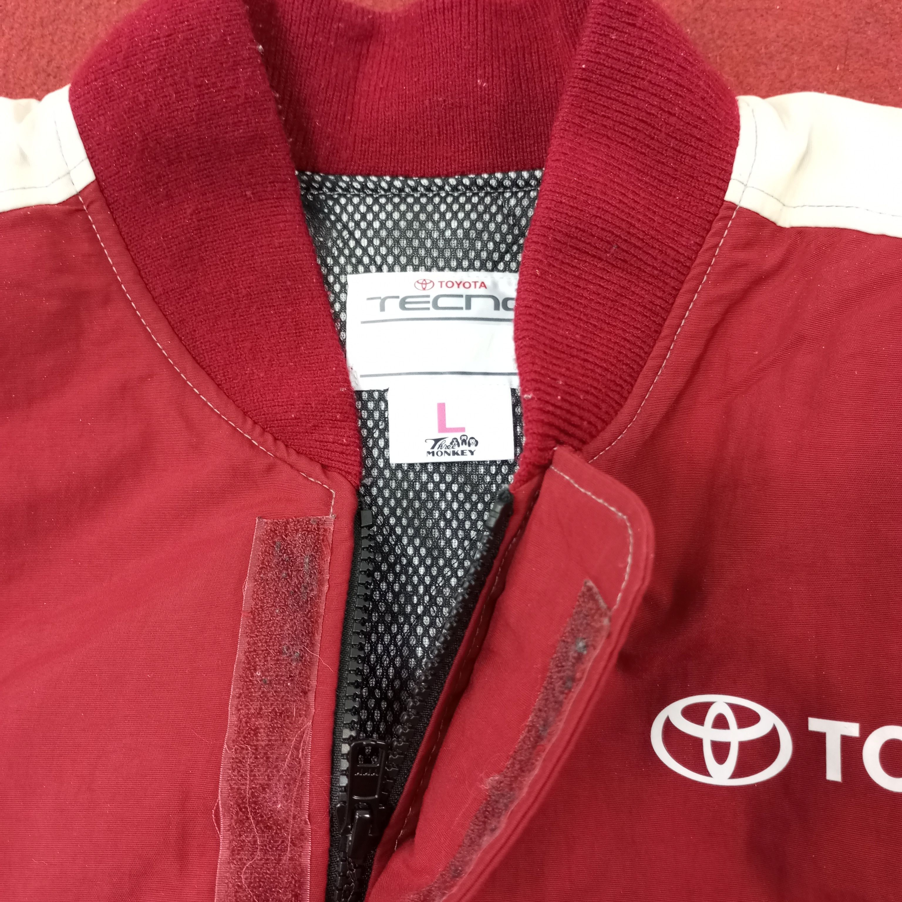 Japanese Brand Toyota Tecno Motorsports Racing Style Jacket c240n18 Size US XXL / EU 58 / 5 - 9 Thumbnail