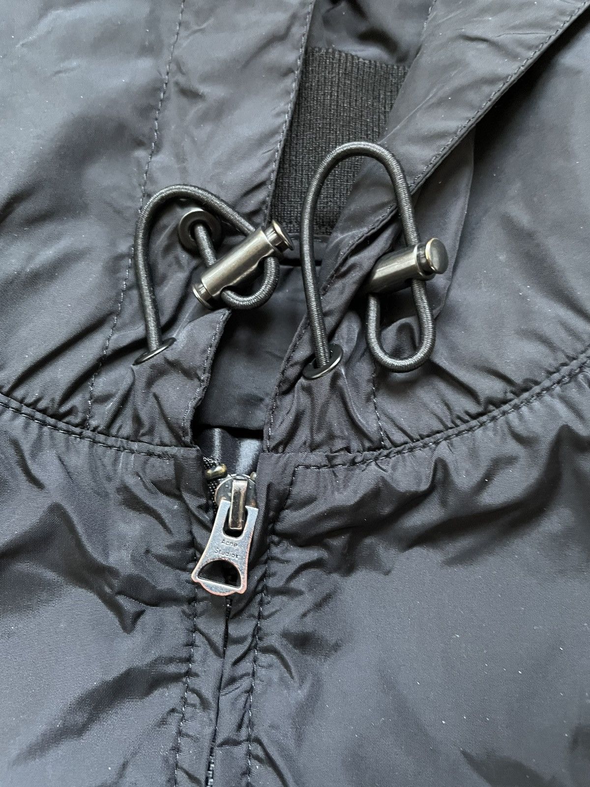 Acne Studios Acne Studios Wildfred New SS15 Nylon Metal Black Jacket 46 Size US S / EU 44-46 / 1 - 4 Thumbnail