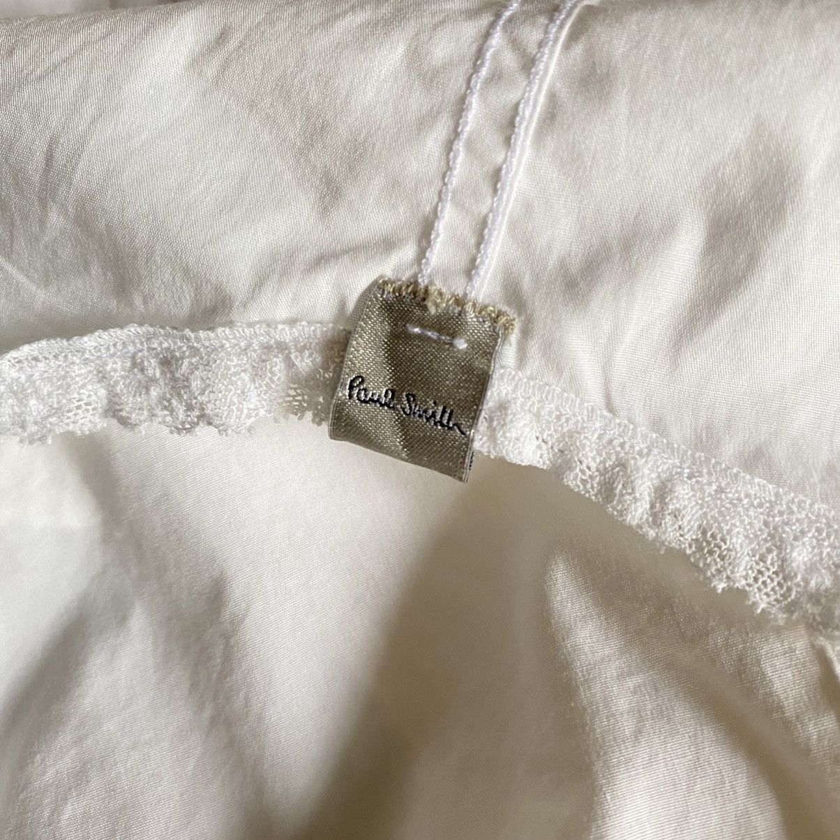 Paul Smith Paul Smith White Shirt with Floral Cuffs Size XL / US 12-14 / IT 48-50 - 20 Thumbnail
