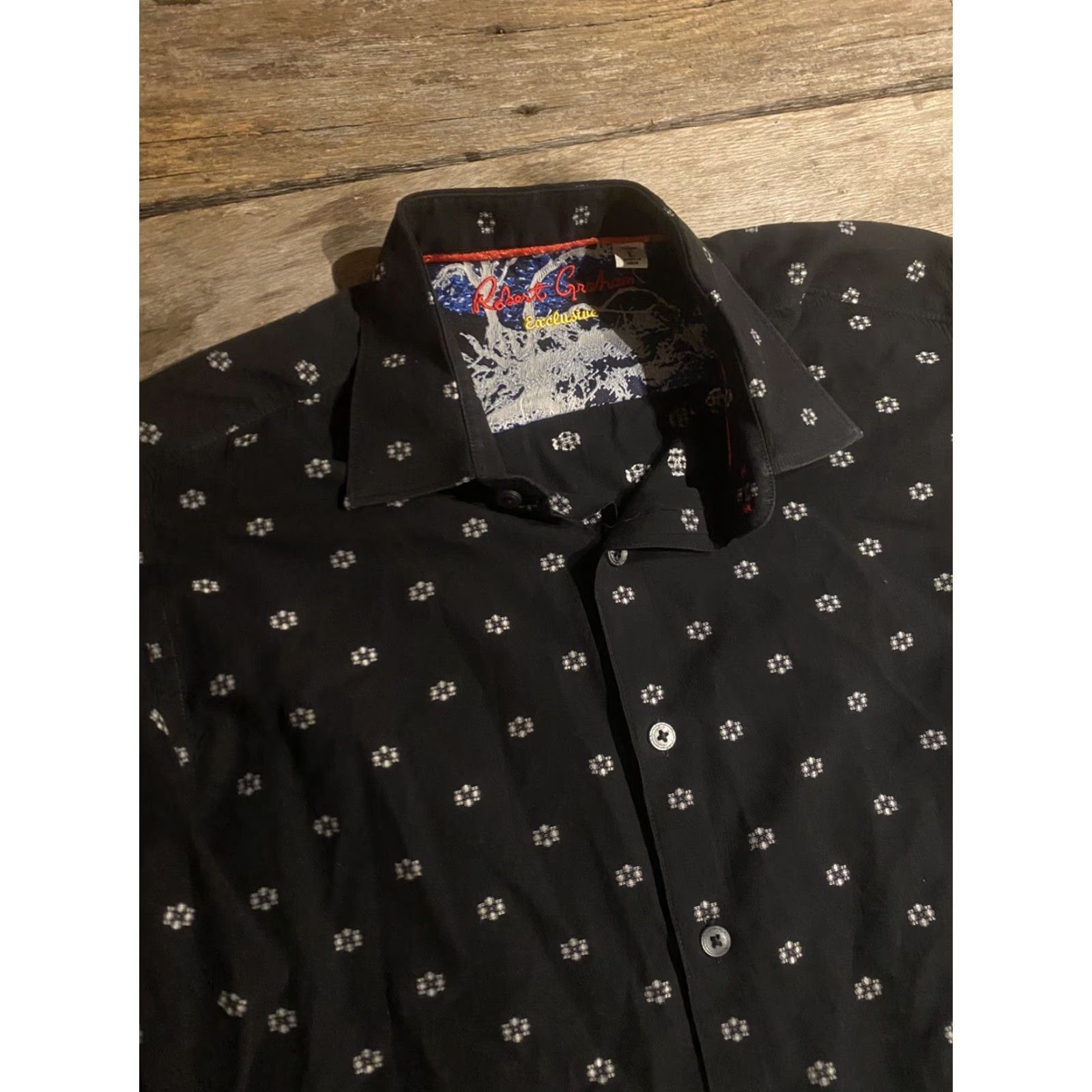 Robert Graham Robert Graham Shirt Long Sleeve Mens Large Multicolor Geometric Truck Button-Up Size US L / EU 52-54 / 3 - 4 Thumbnail
