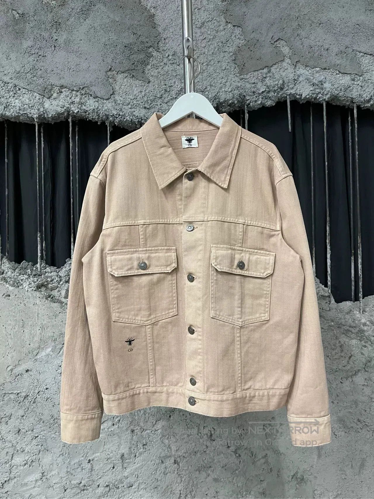 Dior Dior Beige Denim Jacket for Women. Size US S / EU 44-46 / 1 - 1 Thumbnail