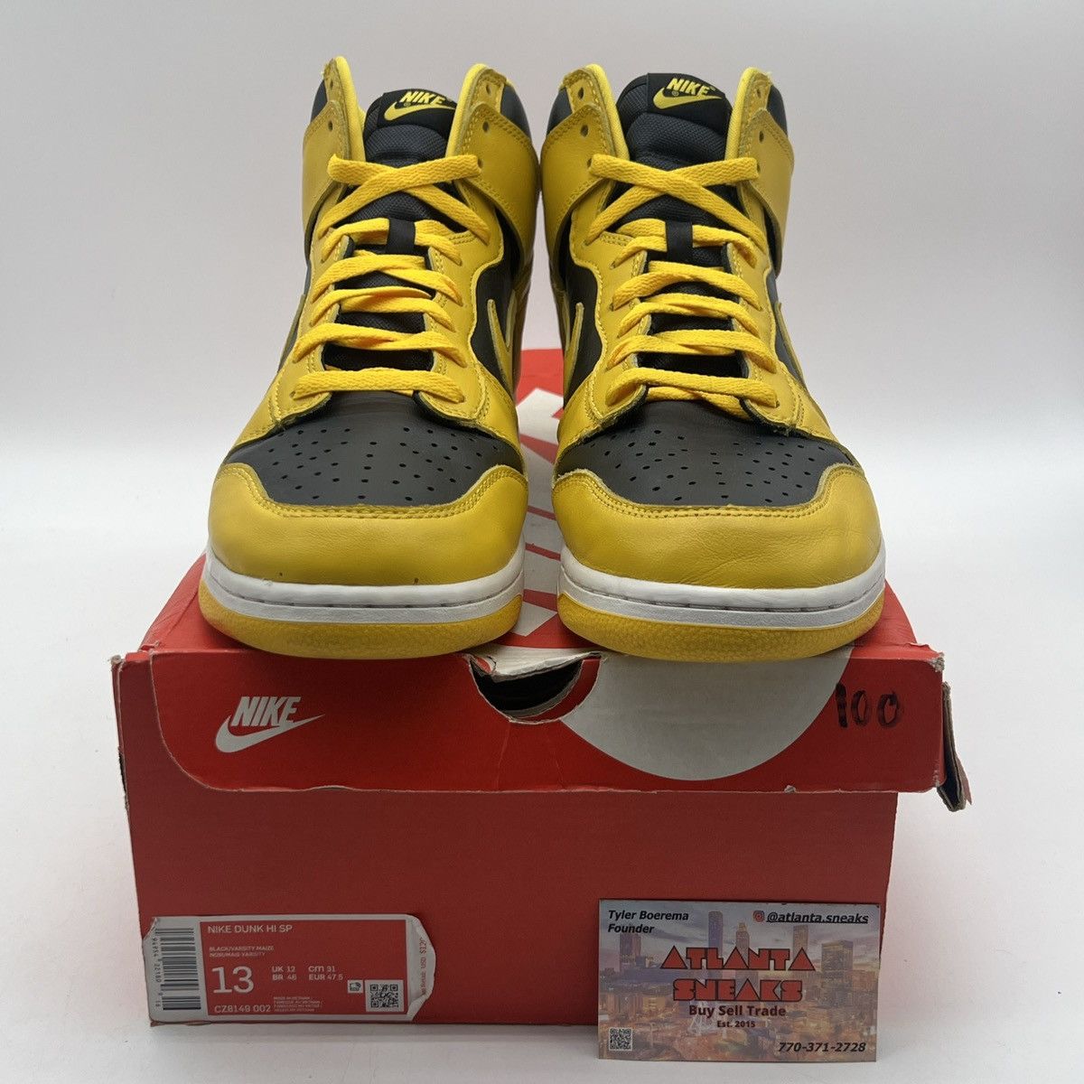 Nike Nike dunk high Iowa Size US 13 / EU 46 - 2 Thumbnail