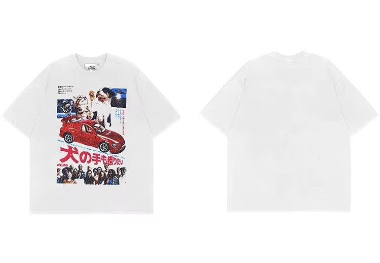 Other Streetwear Cartoon Retro Vintage Cat Car Print Size US S / EU 44-46 / 1 - 2 Thumbnail