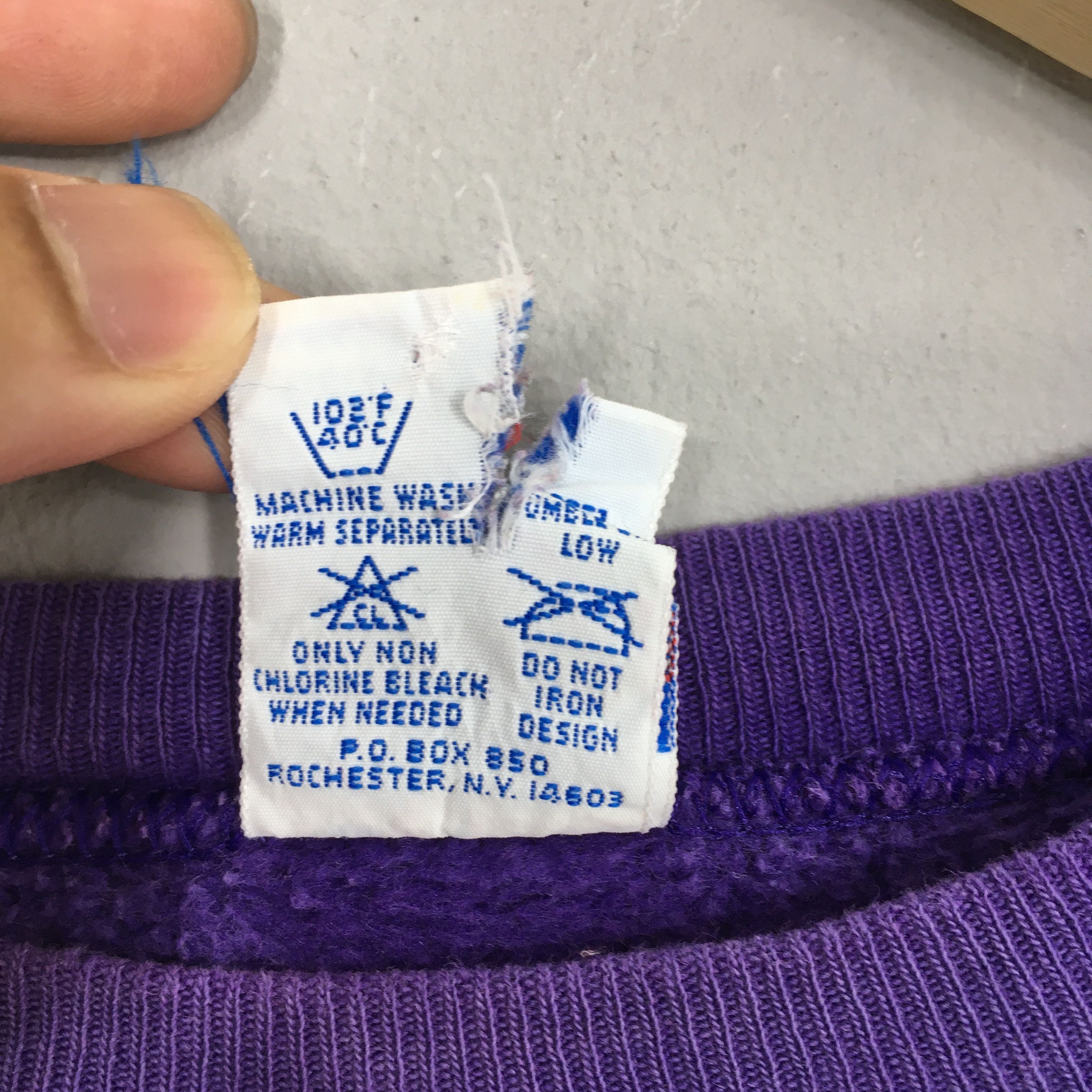 Champion Vintage Champion Reverse Weave Purple Size US XL / EU 56 / 4 - 5 Thumbnail