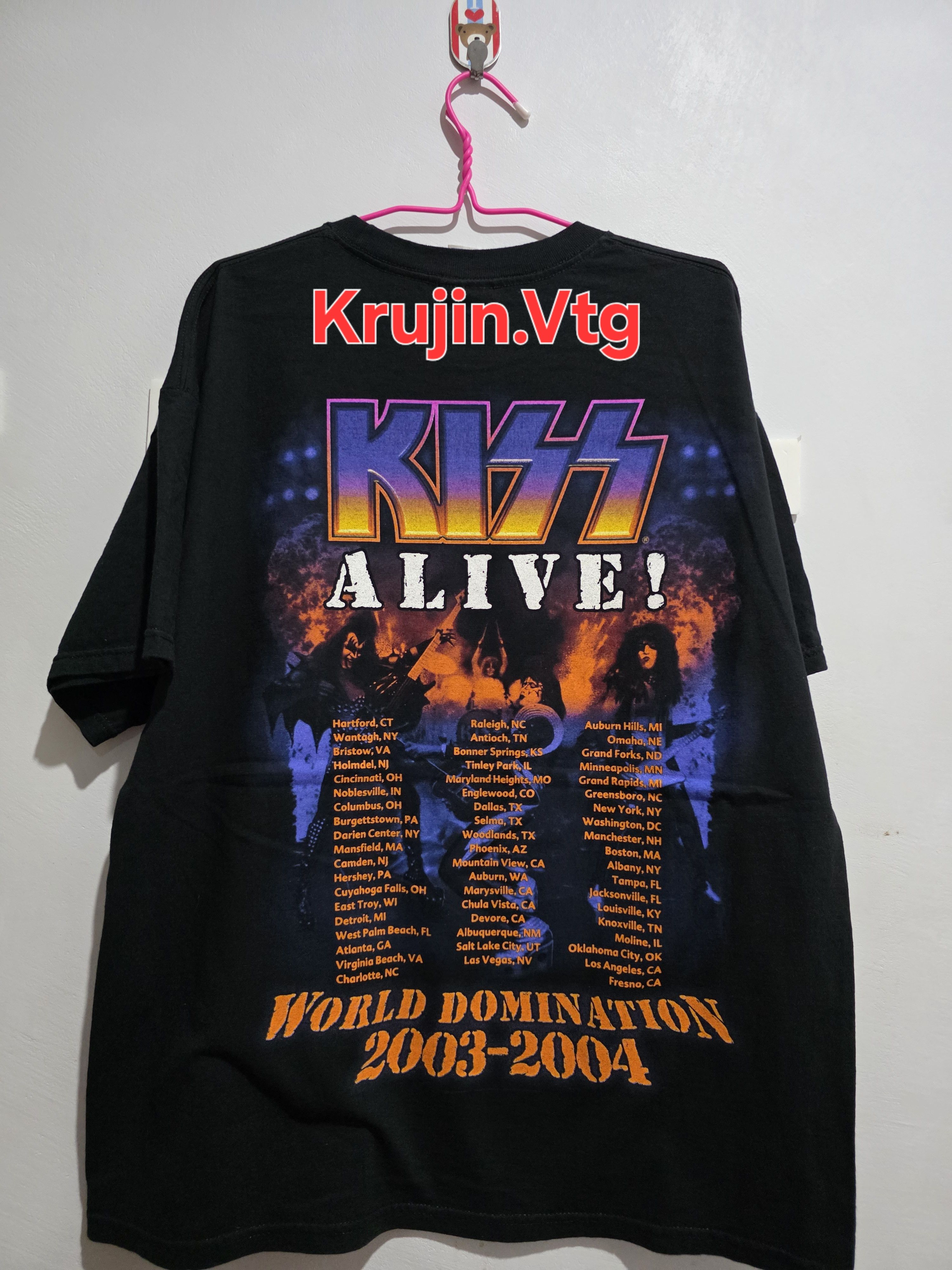 Other KISS World Domination Tour 2003-2004 Size US XL / EU 56 / 4 - 4 Thumbnail