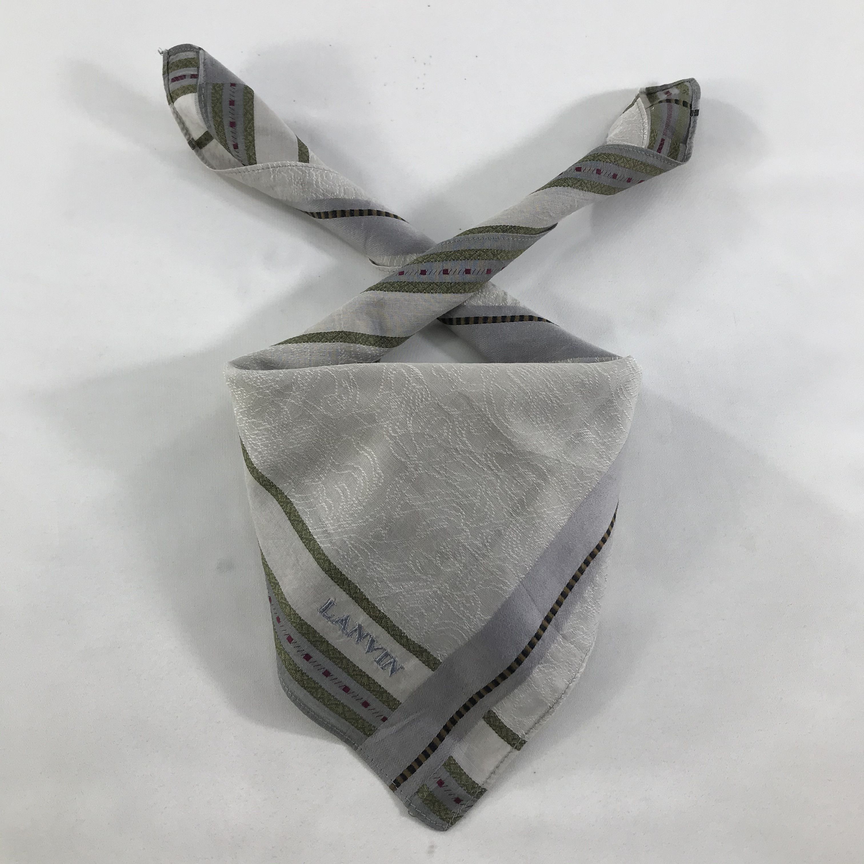Lanvin × Vintage Lanvin Bandana / Handkerchief / Neckerchief - S1324 Size ONE SIZE - 2 Thumbnail