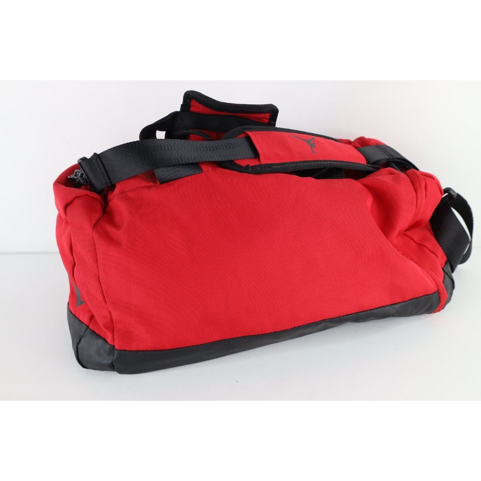Jordan Brand × Nike Nike Air Jordan Distressed Spell Out Big Jumpman Duffel Bag Size ONE SIZE - 7 Thumbnail