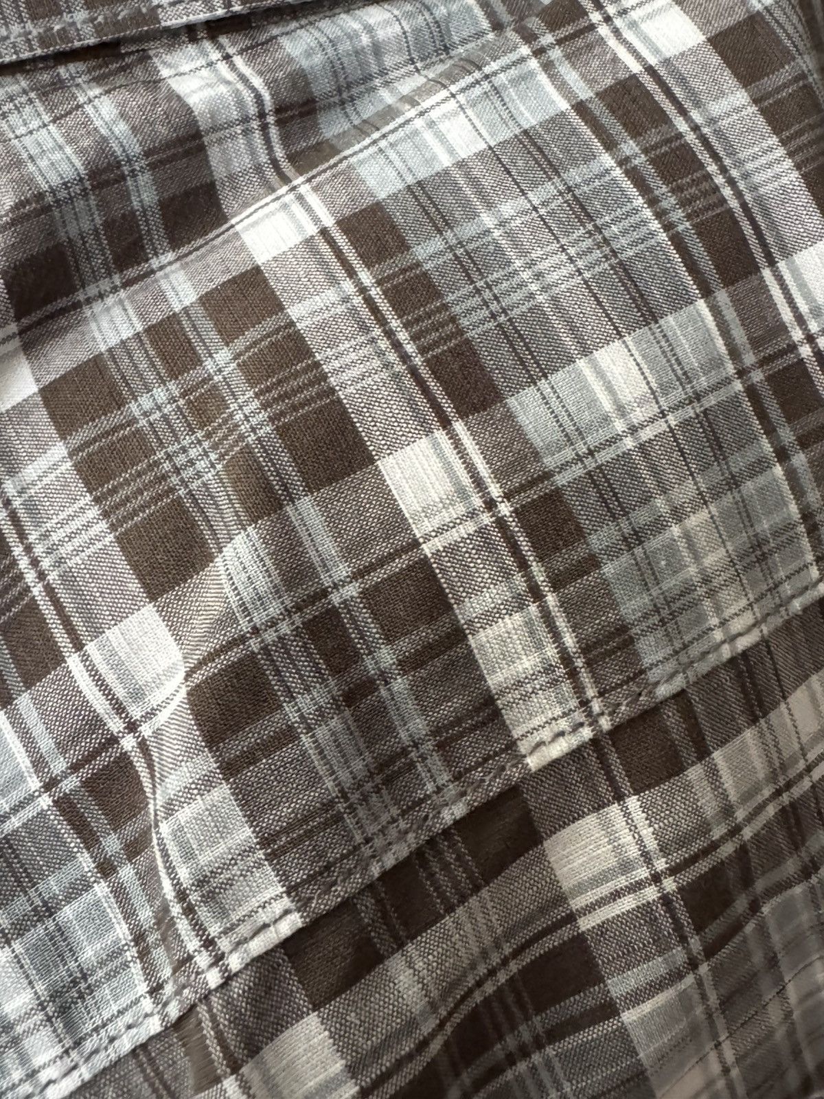 John Varvatos John Varvatos Plaid Button up Shirt Size US M / EU 48-50 / 2 - 6 Thumbnail
