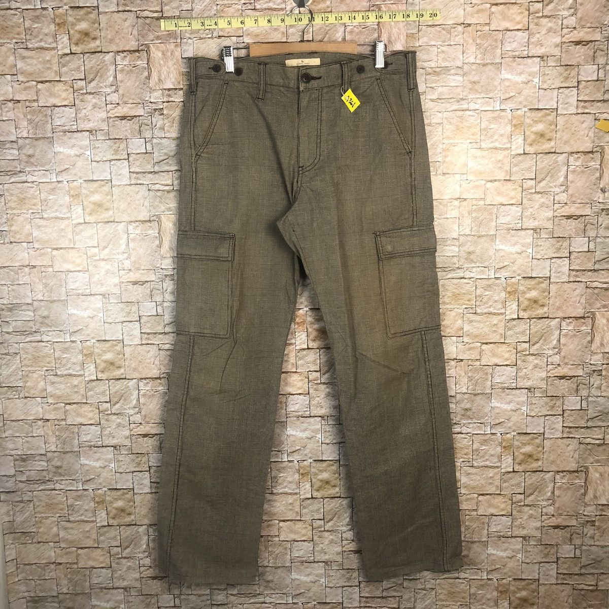 Global Work Global Work Brown utility Cargo Multipocket Pants #A361 Size US 32 / EU 48 - 1 Thumbnail