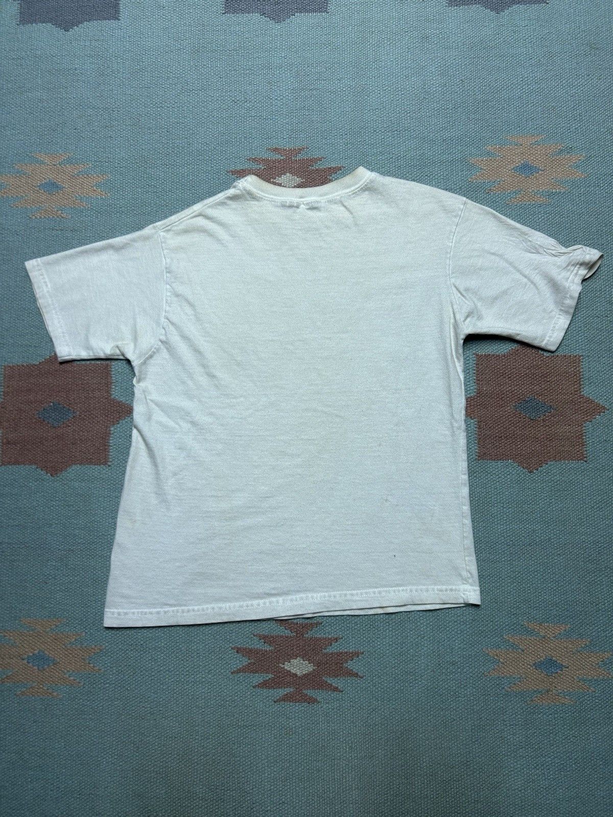 Vintage Vtg blank white t shirt soft youth large/XL women’s baby tee Size S / US 4 / IT 40 - 7 Thumbnail