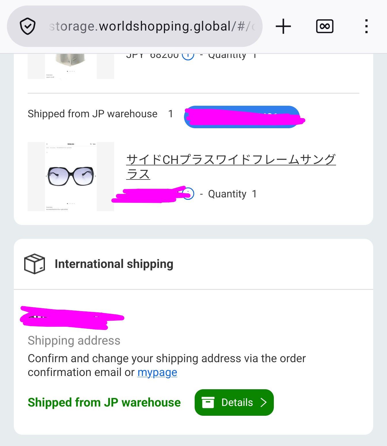 Chrome Hearts Chrome Hearts Golden Valley Sunglasses Size ONE SIZE - 6 Thumbnail