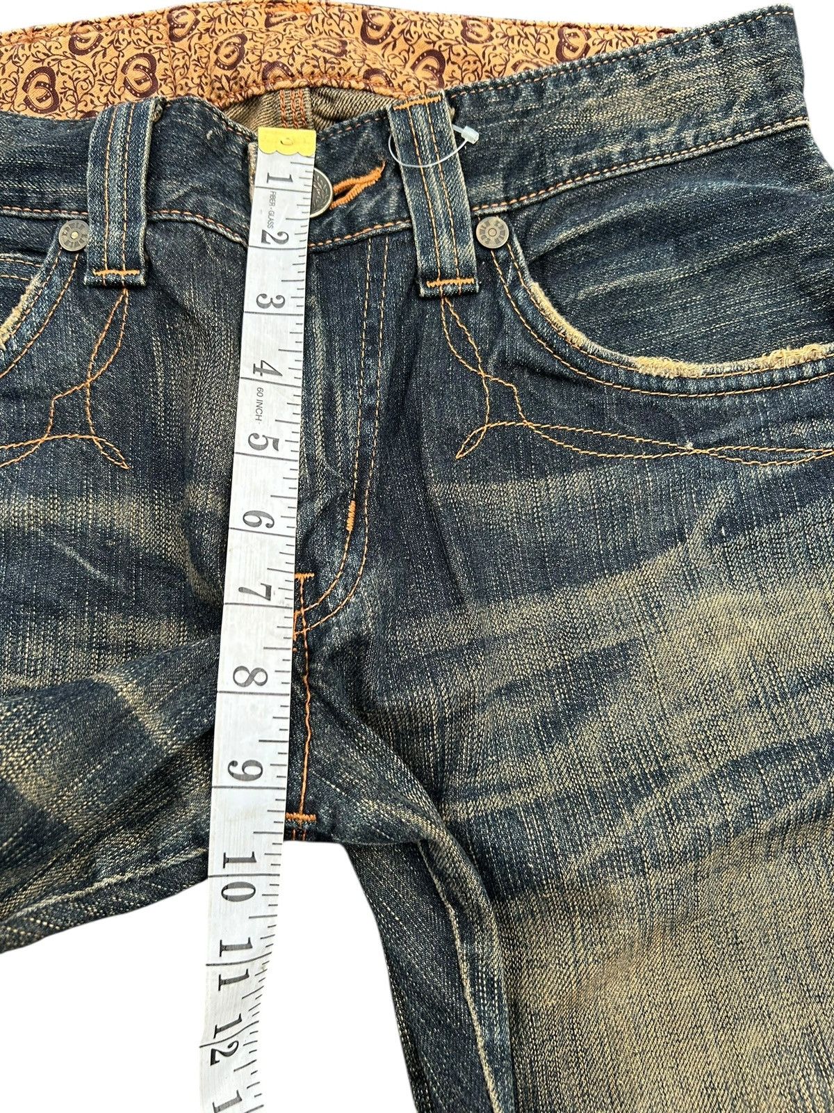 Edwin × Japanese Brand × Jean Vintage Edwin BTZ503 Rusty Mudwash Japanese Denim Jeans Size US 30 / EU 46 - 16 Thumbnail