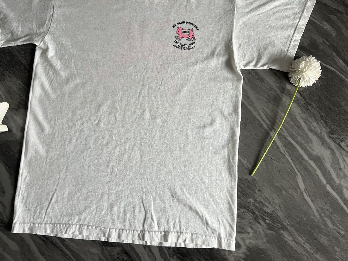 Vintage Vintage : MT.PENN MUDFEST 15k Trail Run Piggy Pagoda Size US M / EU 48-50 / 2 - 9 Thumbnail