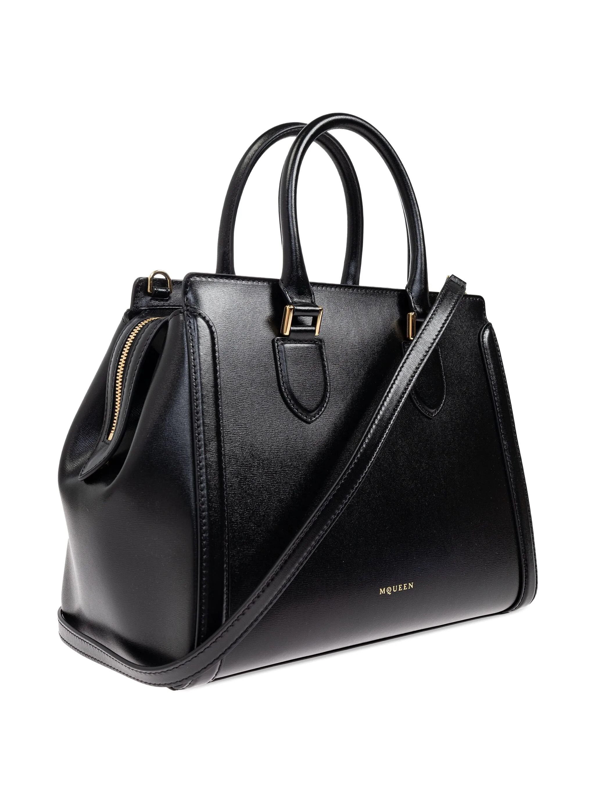 Alexander McQueen os11x0126 Size: OS / Practical Leather Bag in Black Size ONE SIZE - 4 Thumbnail