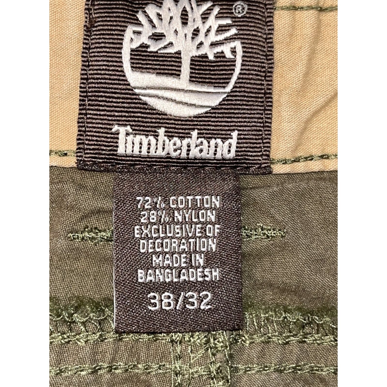 Timberland Timberland Zip OFF Leg ARMY GREEN Pants Shorts 38/32 Cargo Outdoor Men Zip OFF Leg Pants 38 in Greenmens Size US 38 / EU 54 - 2 Thumbnail