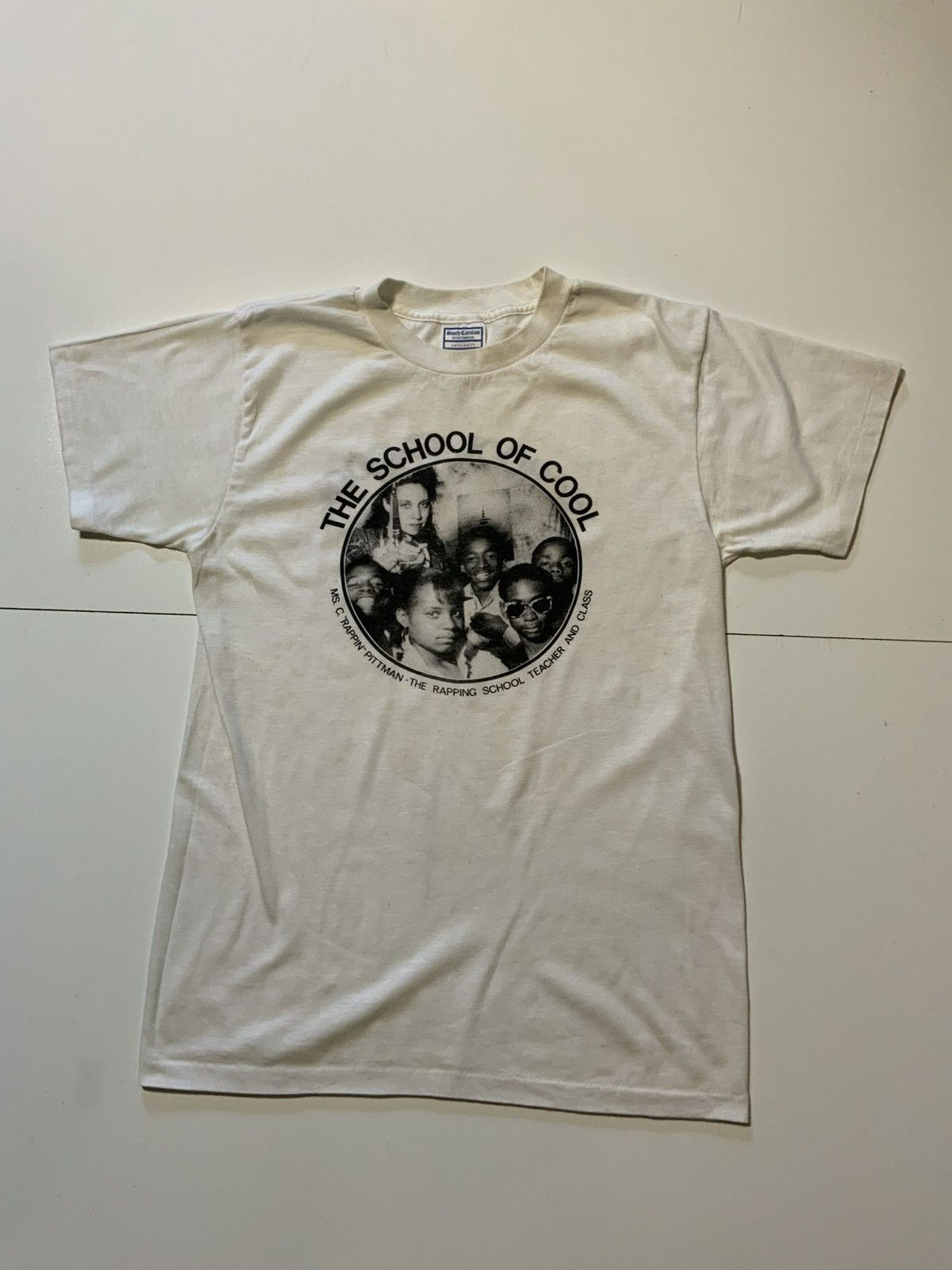 Vintage Vintage 90s The School Of Cool Ms C Rappin Pittman T-Shirt Size US L / EU 52-54 / 3 - 2 Thumbnail