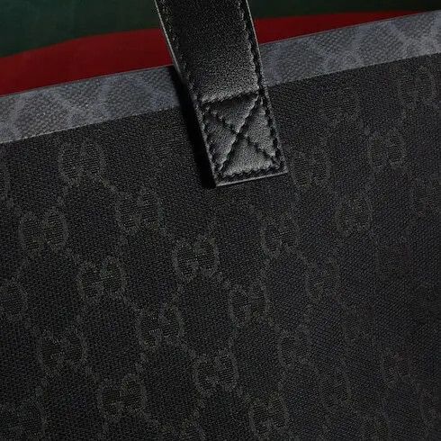 Gucci o1la5ras0526 Size: OS / Totissima Large Tote Bag in Black Size ONE SIZE - 6 Thumbnail
