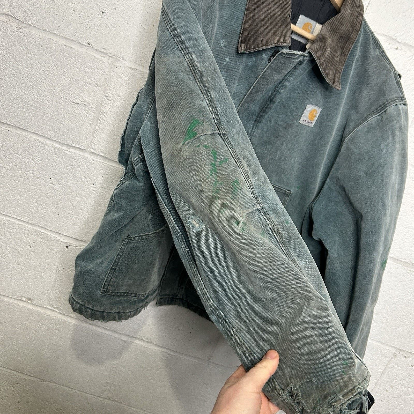 Carhartt Vintage Carhartt Quilted Artic Jacket “Hunter Green” Size US XL / EU 56 / 4 - 10 Thumbnail