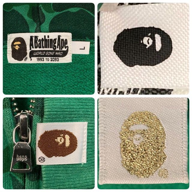 Bape 🔥Shibuya Store Camo🔥 BAPE CAMO Shark Full Zip Hoodie APE Size US L / EU 52-54 / 3 - 8 Thumbnail