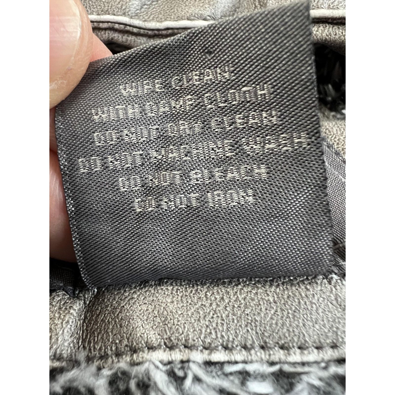 BKE BKE Buckle Outerwear Jacket Women's Medium Gray Faux Leather Size M / US 6-8 / IT 42-44 - 9 Thumbnail