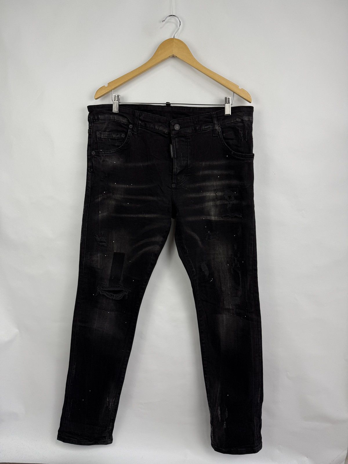 Dsquared2 🇮🇹 Y2K Dsquared2 Punk Jeans Made in Italy Rare Retro Hype Size US 36 / EU 52 - 3 Thumbnail