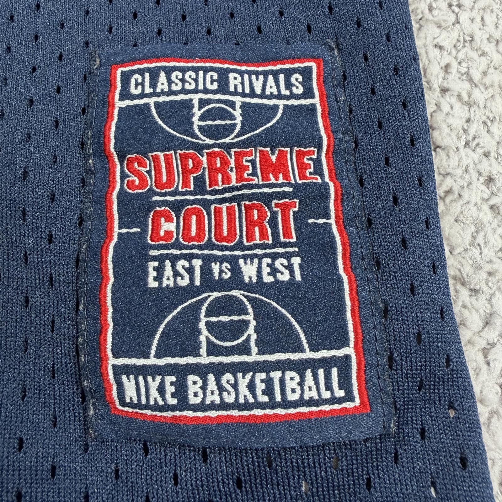Nike Nike Y2K Supreme Court Classic Basketball Jersey Mesh Navy Size US XL / EU 56 / 4 - 5 Thumbnail