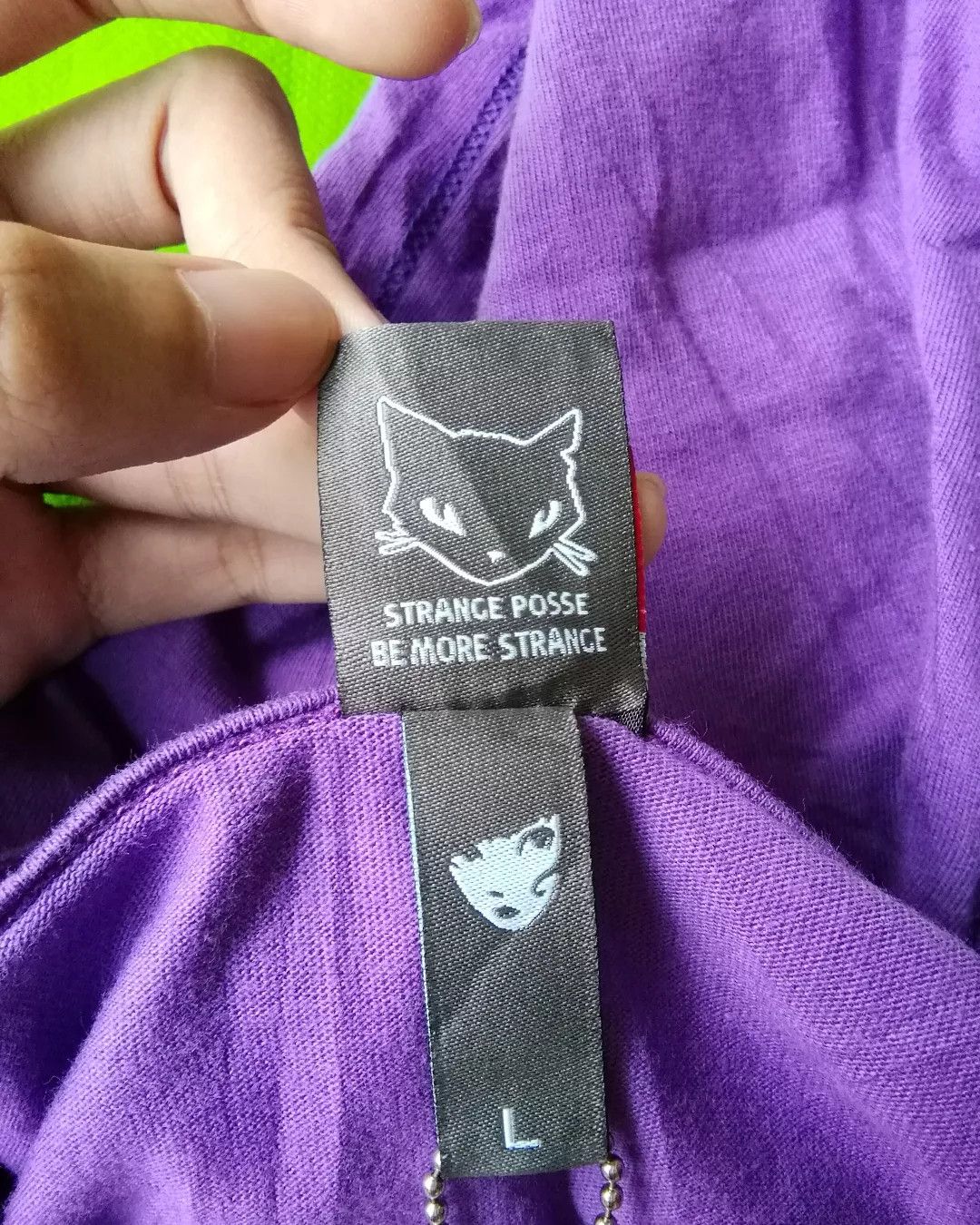 Hysteric Glamour Emily The Strange Sabbath Purple Graphic Hoodie Size US L / EU 52-54 / 3 - 5 Thumbnail