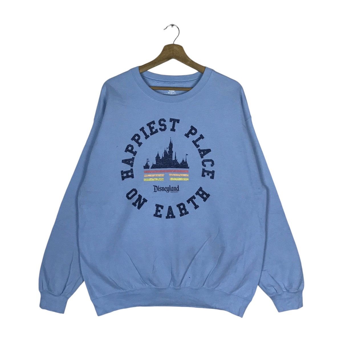 Disney Vintage Disney Happiest Place On Earth Pullover Jumper Size US L / EU 52-54 / 3 - 1 Thumbnail
