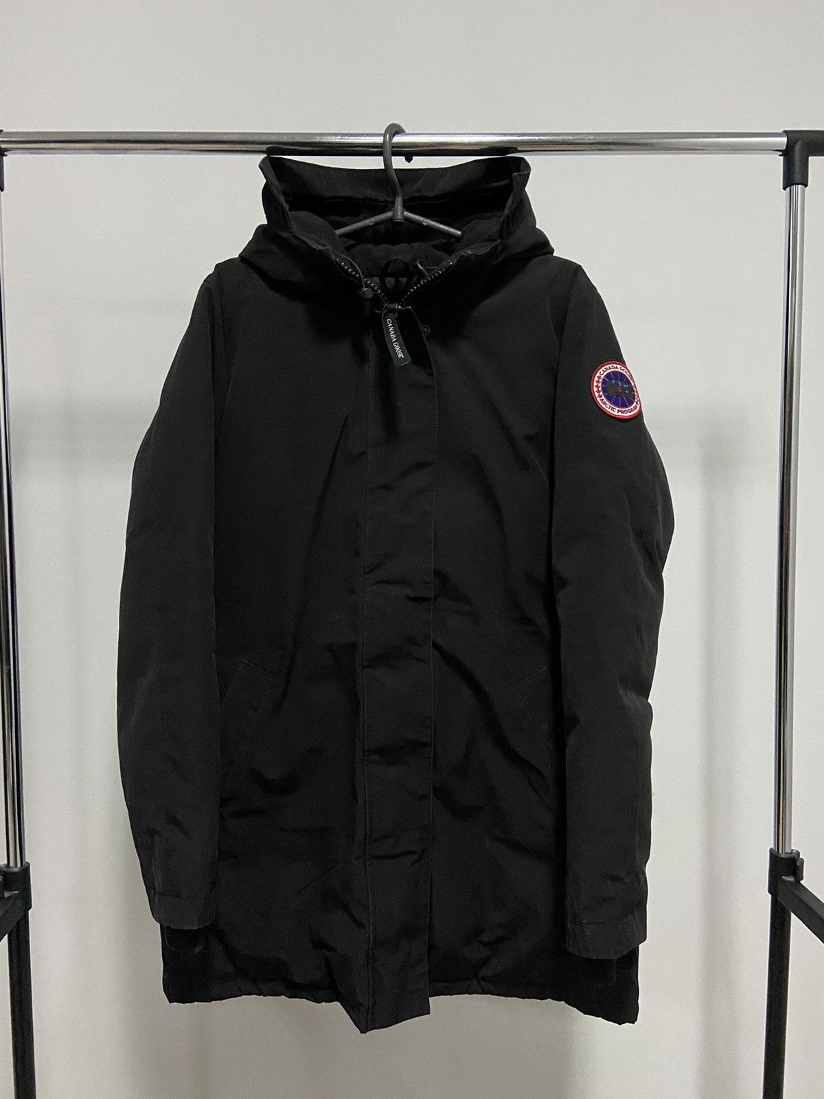 Canada Goose × Vintage Canada goose Victoria jacket parka patch logo Size L / US 10 / IT 46 - 1 Thumbnail