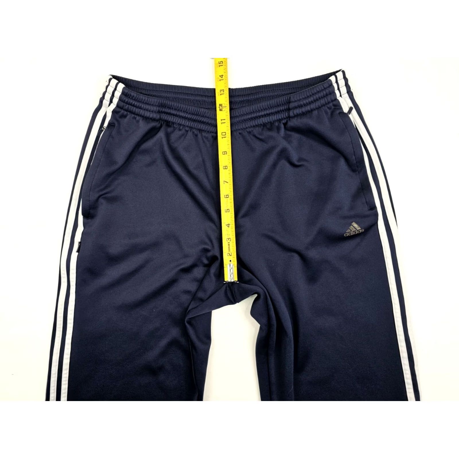 Adidas Adidas Clima365 Straight Leg Fleece Track Pants Men XL Navy Blue Y2K Foam? Size US 36 / EU 52 - 5 Thumbnail