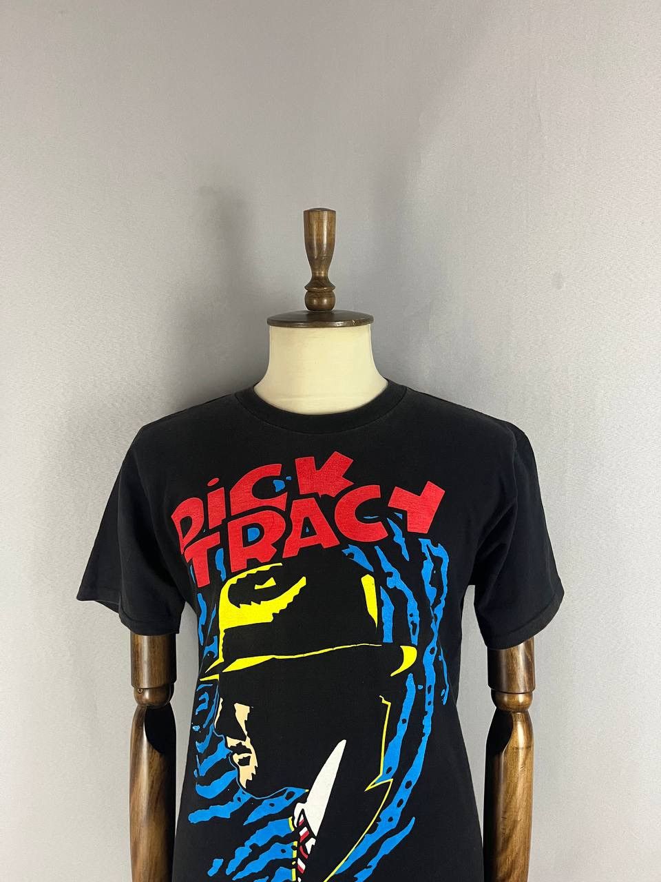 Vintage Pick Tracy Movie Tee T Shirt Vintage 1990s Black Size US L / EU 52-54 / 3 - 2 Thumbnail