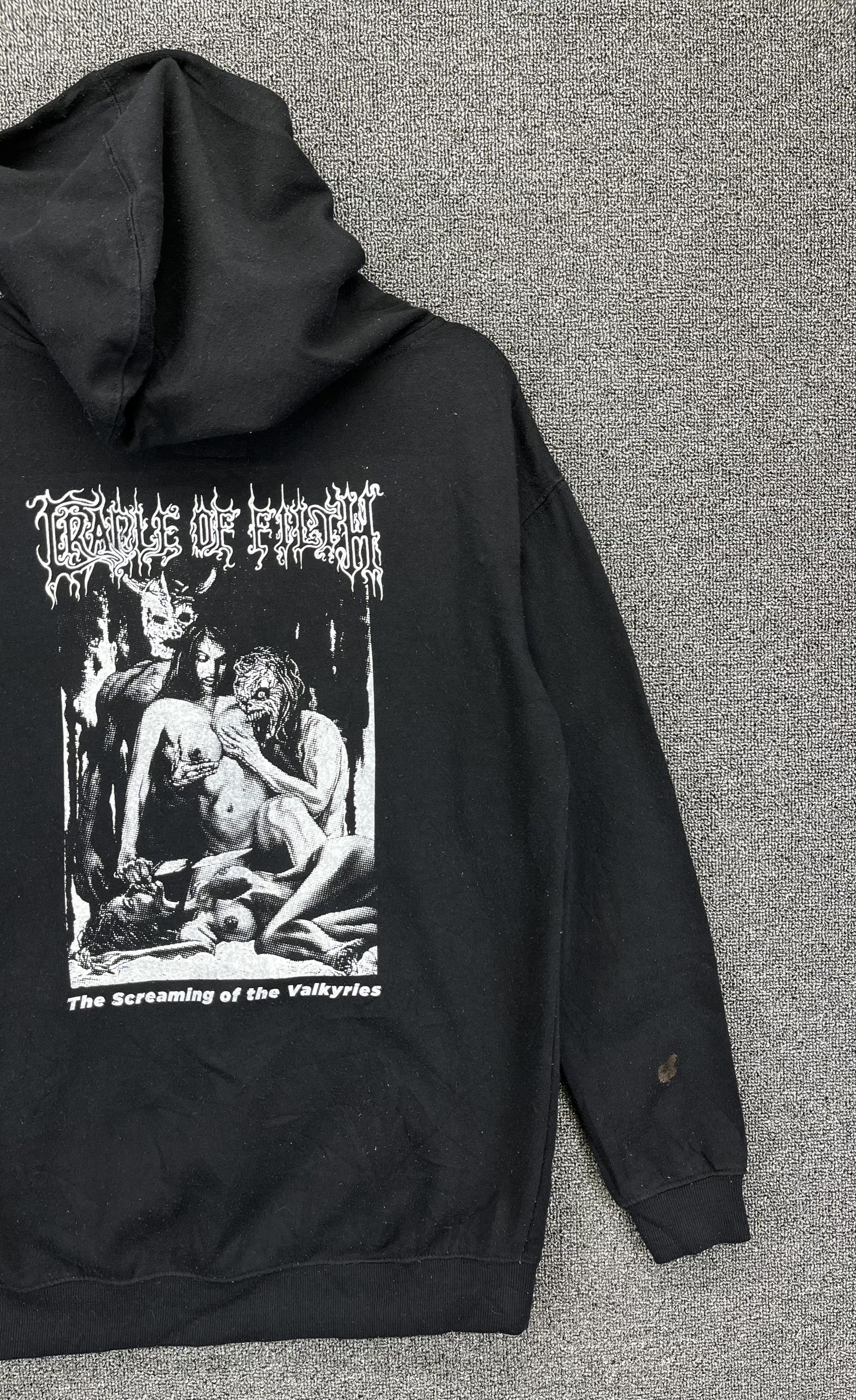 Band Tees Cradle of Filth Punk Rock Band Tees Rare Hooded Sweatshirt Size US S / EU 44-46 / 1 - 4 Thumbnail