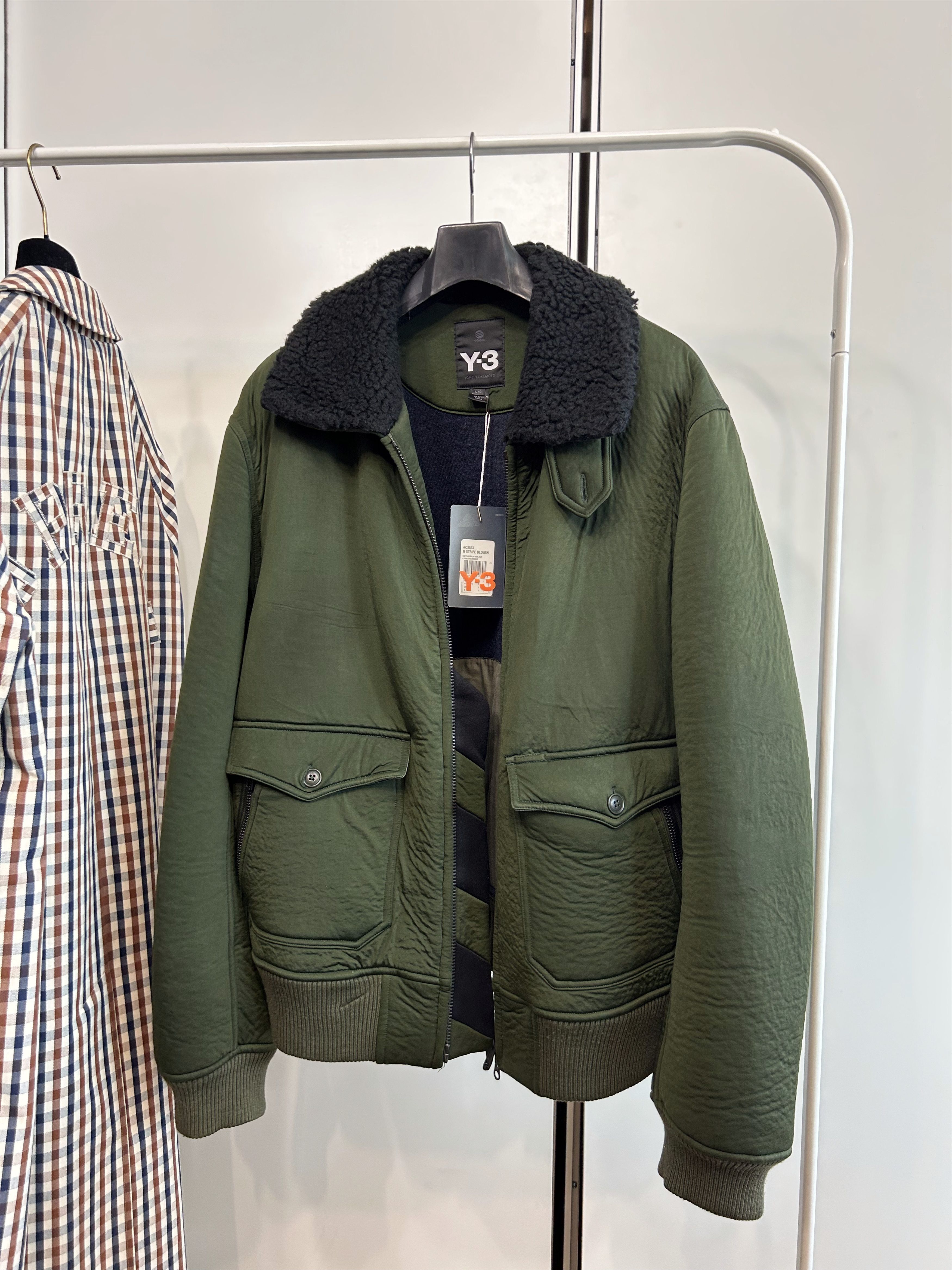 Y-3 Y-3 Military Bomber Jacket Size US L / EU 52-54 / 3 - 8 Thumbnail