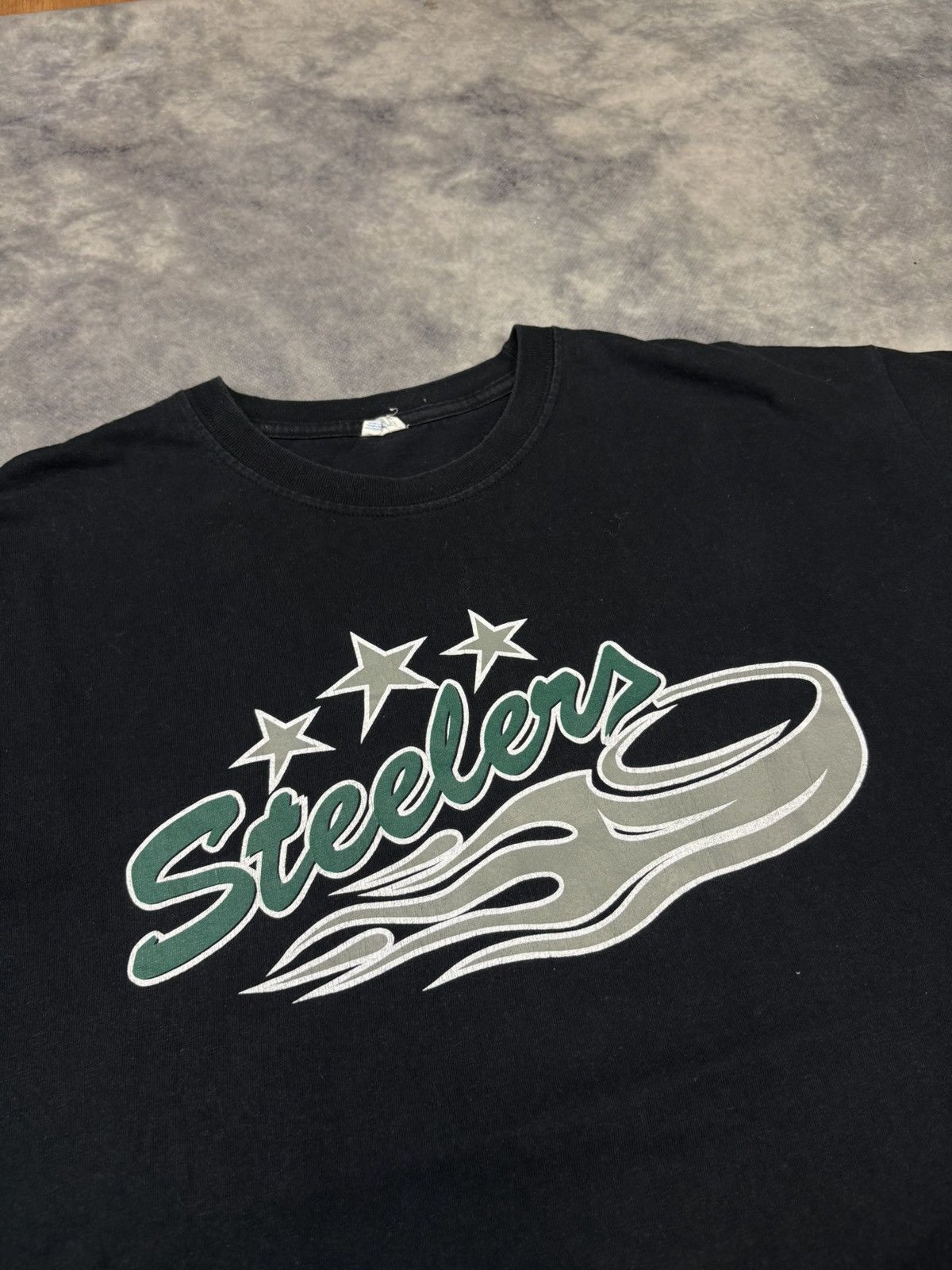 NHL × Vintage Pittsburgh Steelers Brown 4 t shirt graphic mlb nba y2k 90s Size US L / EU 52-54 / 3 - 2 Thumbnail