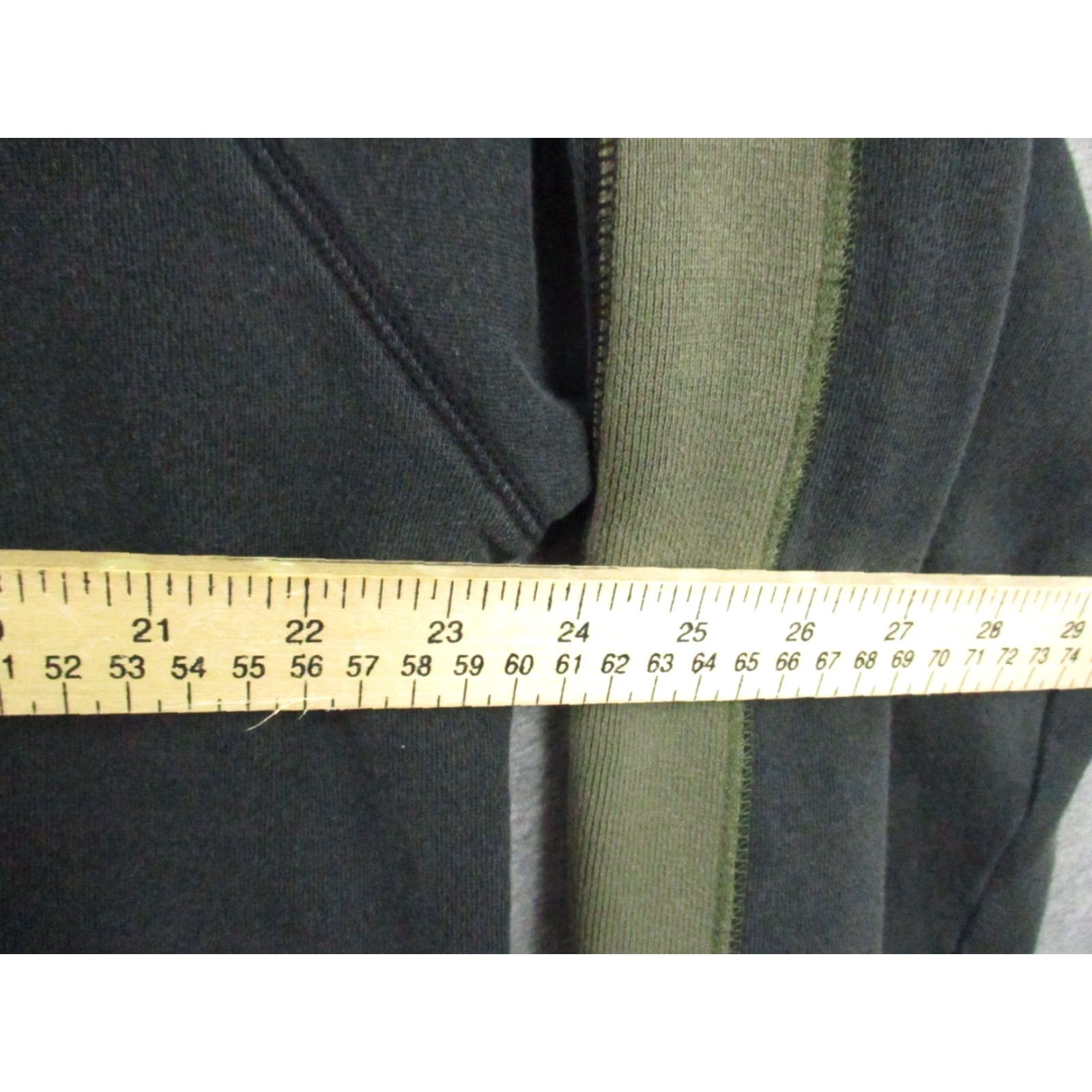Tommy Hilfiger VINTAGE Tommy Hilfiger Men’s Pullover XL 1/4-Zip Gray Green Fleece Knit Mock Neck Sweater Size US XL / EU 56 / 4 - 6 Thumbnail
